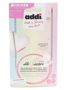Спицы круговые Addi Unicorn Lace с удлиненным кончиком