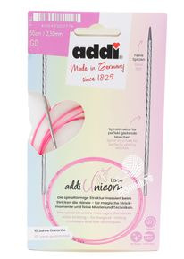 Спицы круговые Addi Unicorn Lace с удлиненным кончиком