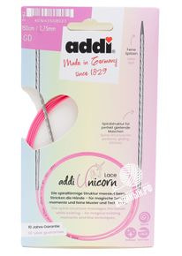 Спицы круговые Addi Unicorn Lace с удлиненным кончиком
