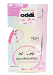 Спицы круговые Addi Unicorn Lace с удлиненным кончиком