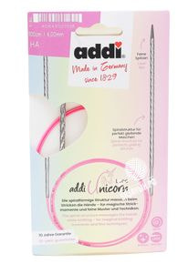 Спицы круговые Addi Unicorn Lace с удлиненным кончиком