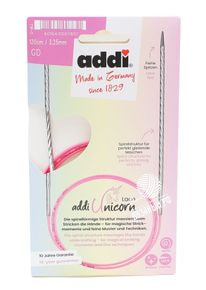 Спицы круговые Addi Unicorn Lace с удлиненным кончиком