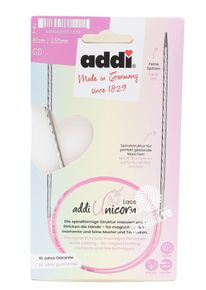 Спицы круговые Addi Unicorn Lace с удлиненным кончиком