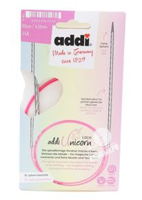 Спицы круговые Addi Unicorn Lace с удлиненным кончиком