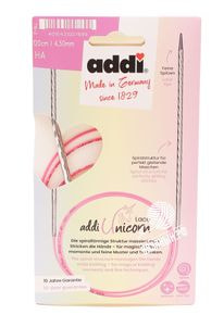 Спицы круговые Addi Unicorn Lace с удлиненным кончиком