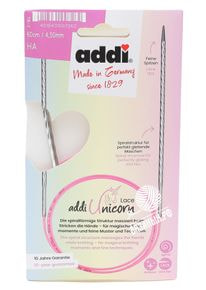 Спицы круговые Addi Unicorn Lace с удлиненным кончиком