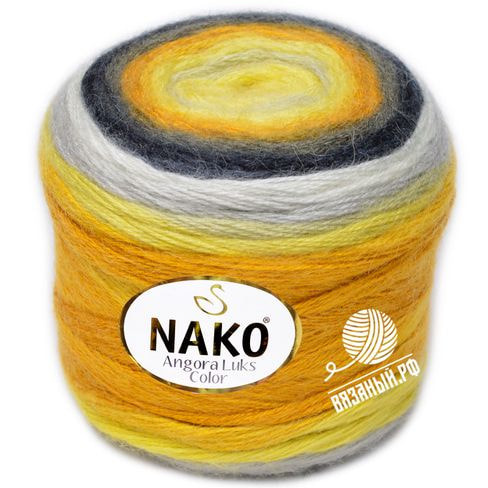 Пряжа Nako Angora Luks Color