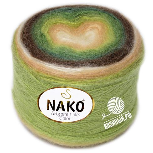 Пряжа Nako Angora Luks Color