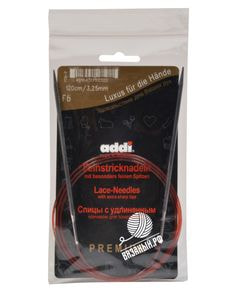 Спицы круговые AddiClassic Lace с удлиненным кончиком