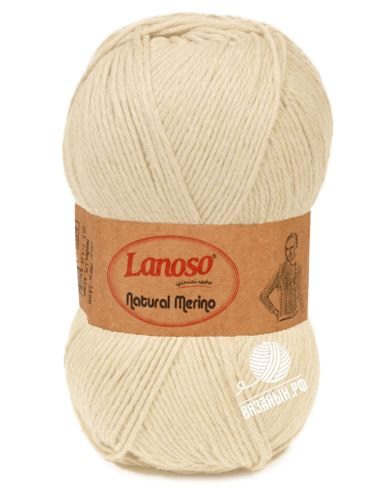 Пряжа Lanoso Natural Merino