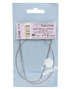 Спицы круговые Gamma стальные на металлической леске