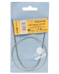 Спицы круговые Gamma стальные на металлической леске