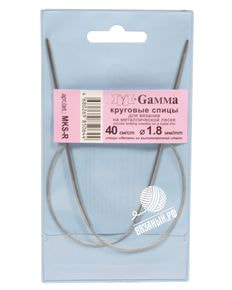 Спицы круговые Gamma стальные на металлической леске
