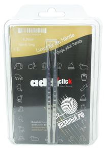 Спицы дополнительные AddiClick Novel Lace Long кубические