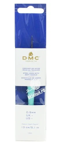 DMC Крючок стальной для вязания DMC, № 0,5 мм, 13 см