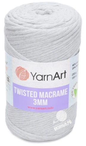 YarnArt Twisted Macrame 3 mm