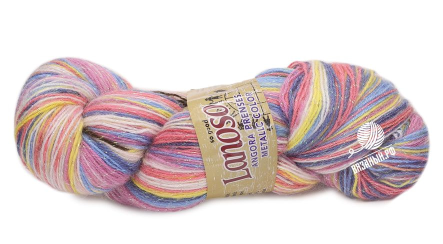 Пряжа Lanoso Angora Prenses Sim Color