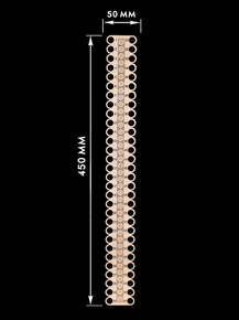 Фото Органайзер для мулине деревянный, большой, 1 шт (арт. 60−1)