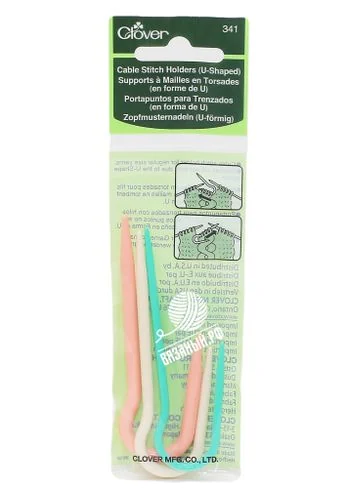 Clover Держатель стежков Clover (3 шт), арт. 341U