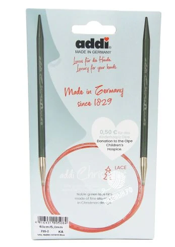 Addi Спицы круговые Addi Christmas супергладкие