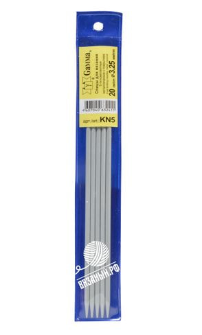 Спицы Gamma Спицы чулочные Gamma KN5, алюминий