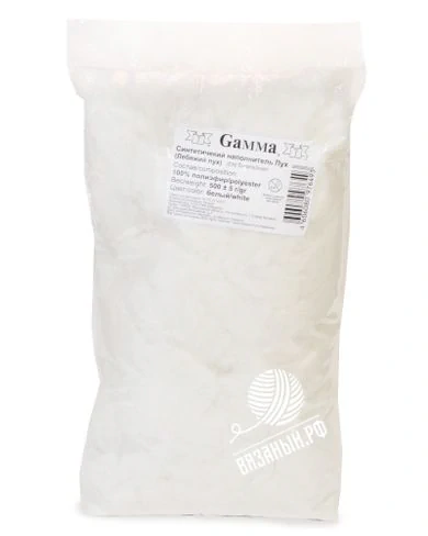 Gamma Лебяжий пух Gamma, 500 г/кв.м ± 5 г, 100% полиэфир, белый